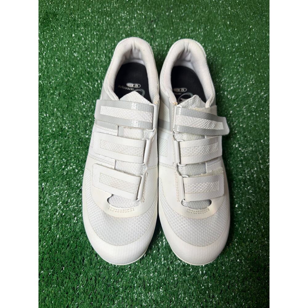 Pearl Izumi Quest Cycling Shoes Women's 41 Road & Indoor Spin White/Fog